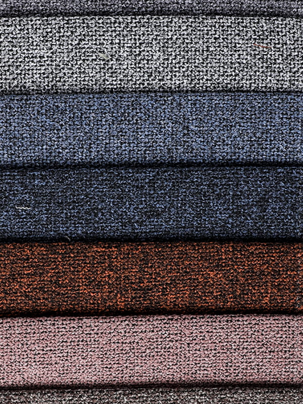 مبل ماندالی پارچه های پلی استر دو رنگ بافته شده